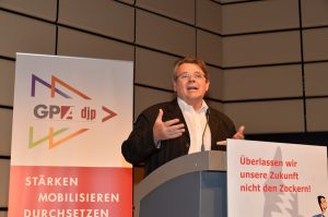 GPA-djp-Vorsitzender Wolfgang Katzian. Foto: Willi Denk
