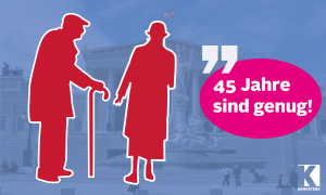 Faktencheck: Wer nach 45 Jahren abschlagsfrei in Pension geht