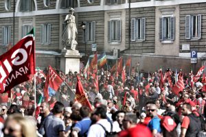 Für Italiens Gewerkschaften stehen die Zeichen auf Sturm