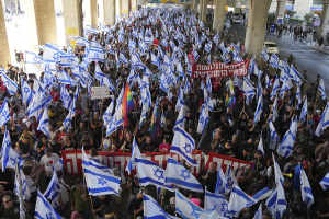 Wie der Gewerkschaftsbund Histadrut versucht Israels Justizumbau zu stoppen